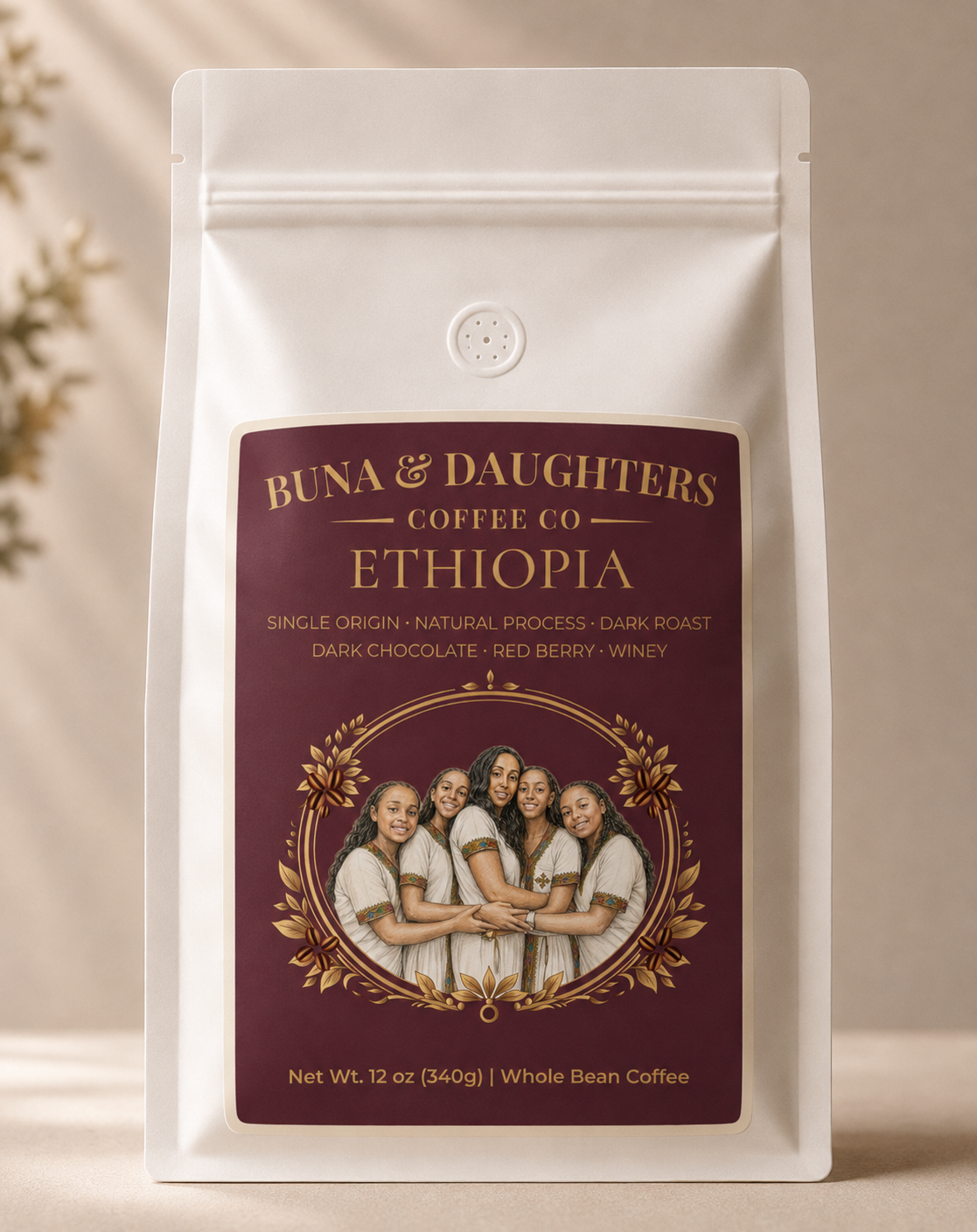 Ethiopian Natural -- Dark Roast